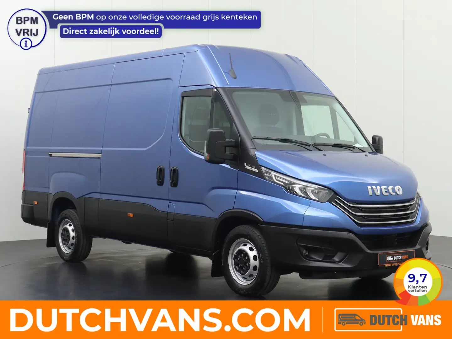 Iveco Daily 35-180PK Hi matic Automaat L2H2 | | Navigatie | Ca Blauw - 1