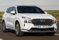 Hyundai SANTA FE 2.2CRDi 4x4 Tecno 7s Blanc - thumbnail 2
