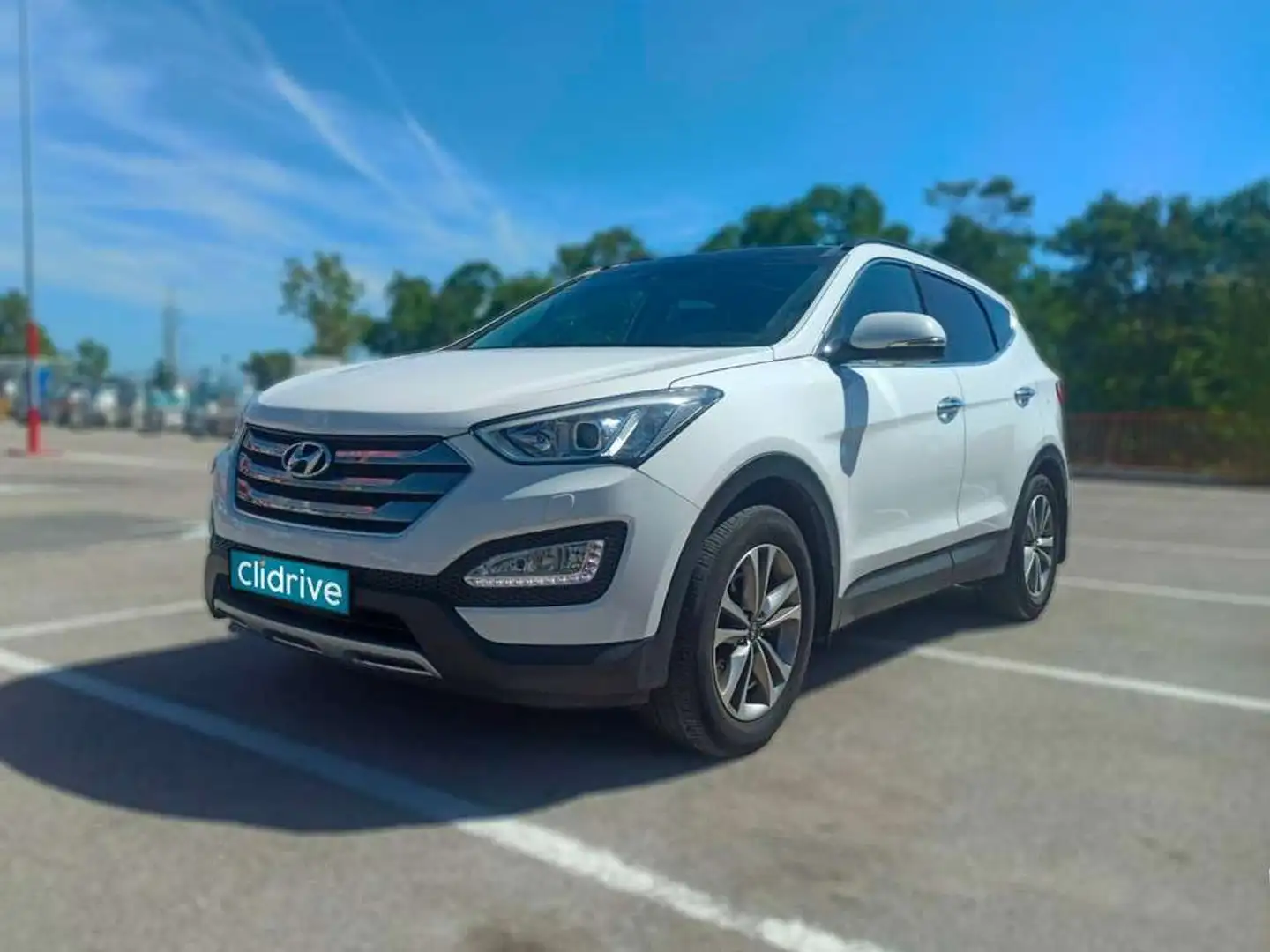 Hyundai SANTA FE 2.2CRDi 4x4 Tecno 7s Blanco - 2