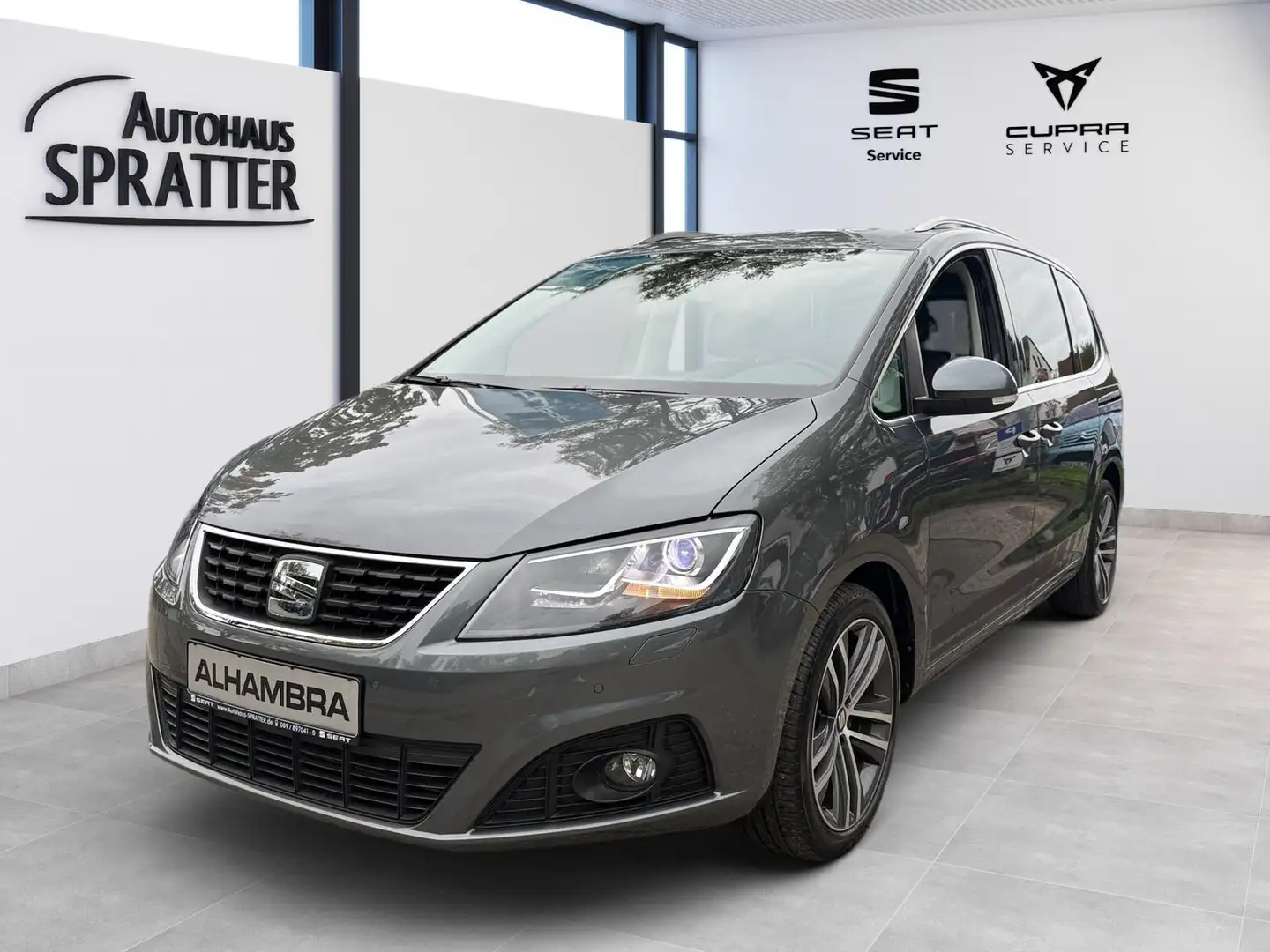 SEAT Alhambra 1.4 TSI DSG FR-Line NAVI ACC AHK Pano Grau - 1