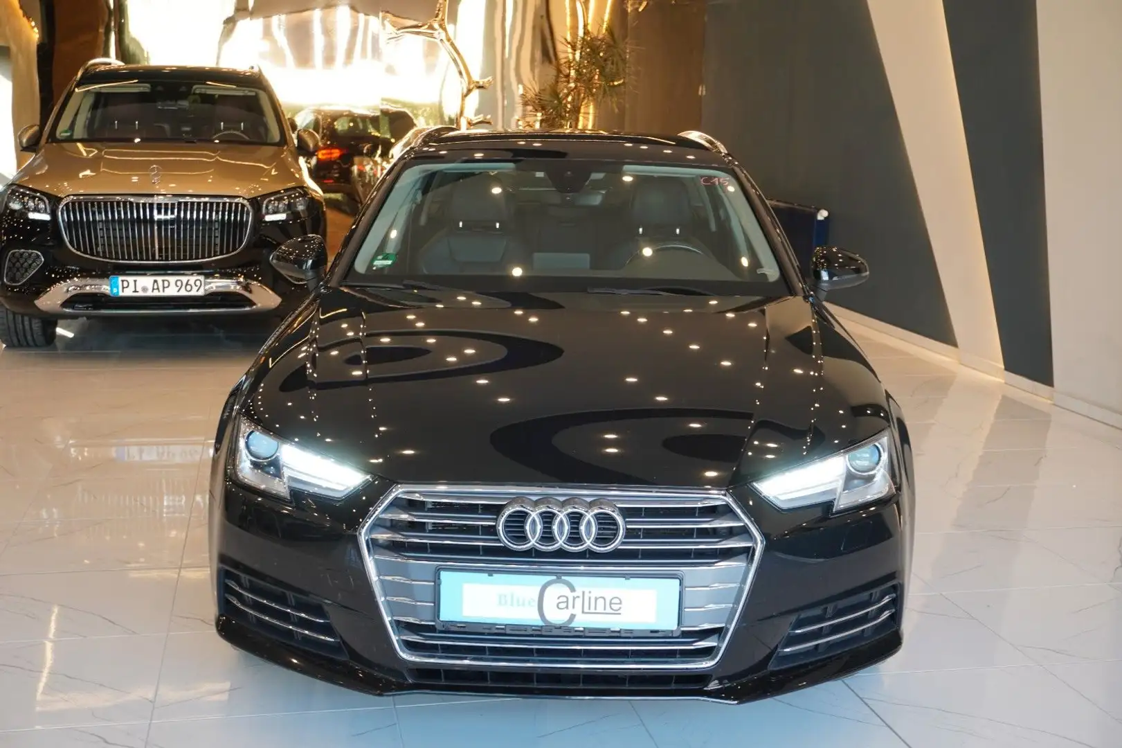 Audi A4 Avant sport*AHK*DAB*LEDER*SHZ*MMI*APS*DRIVESE Schwarz - 2