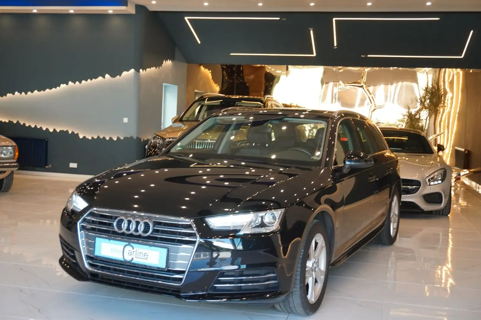 Audi A4 Avant sport*AHK*DAB*LEDER*SHZ*MMI*APS*DRIVESE Schwarz - 1