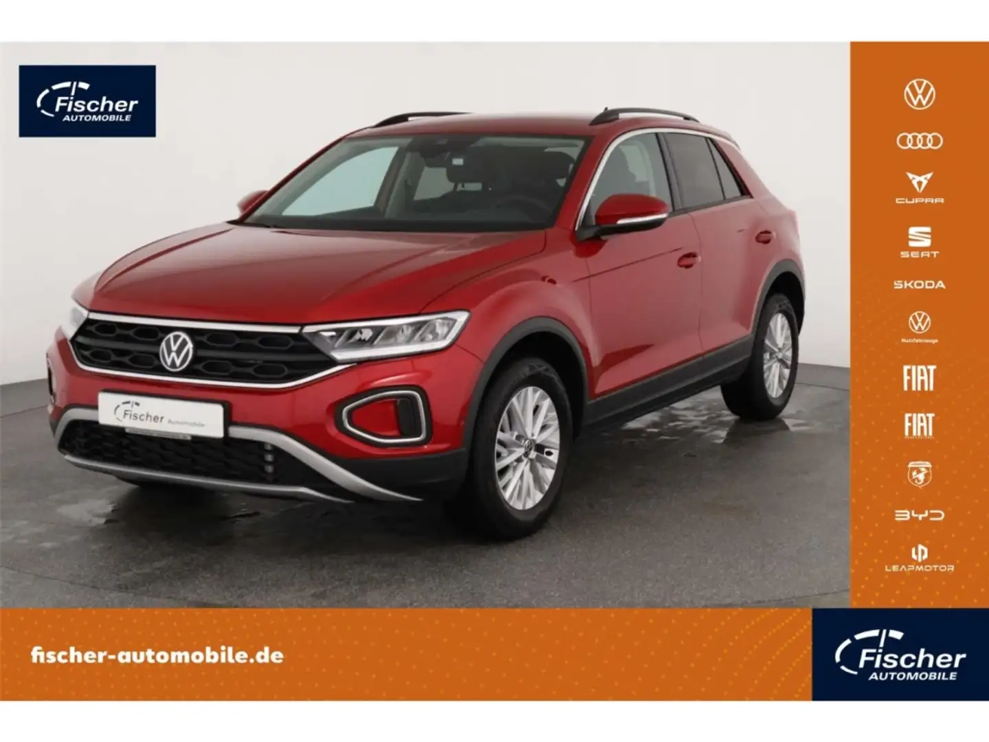 Volkswagen T-Roc 1.5 TSI Life Rot - 1