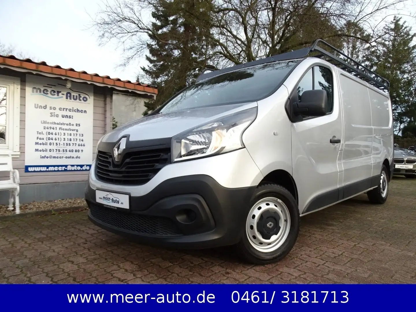 Renault Trafic KA L2H1 2,9t Komfort/Dachgarten+Leiter Grau - 1