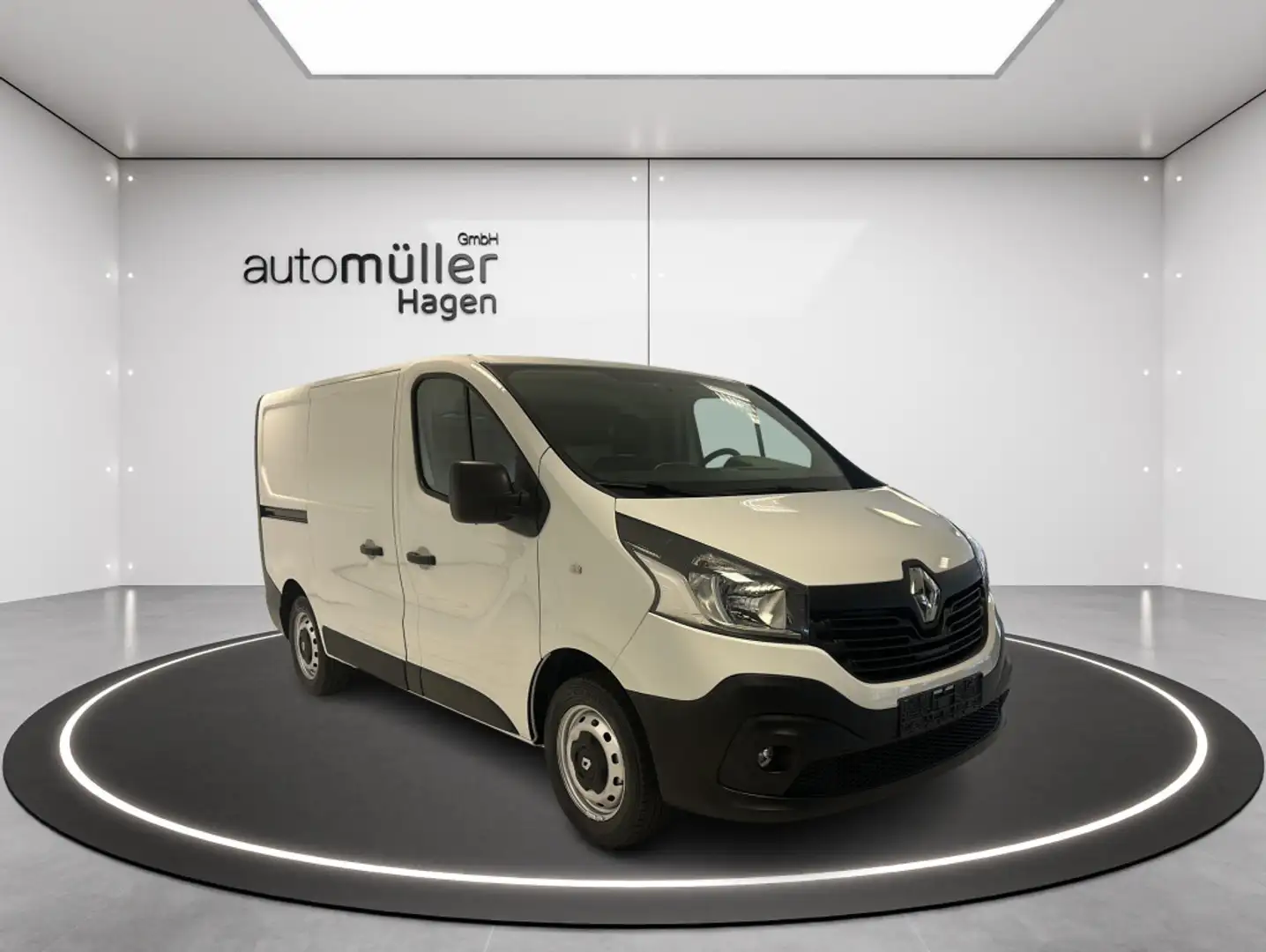 Renault Trafic L1H1 2,7t|Regal-System|Klima|Navi|ShZ|AHK Weiß - 1
