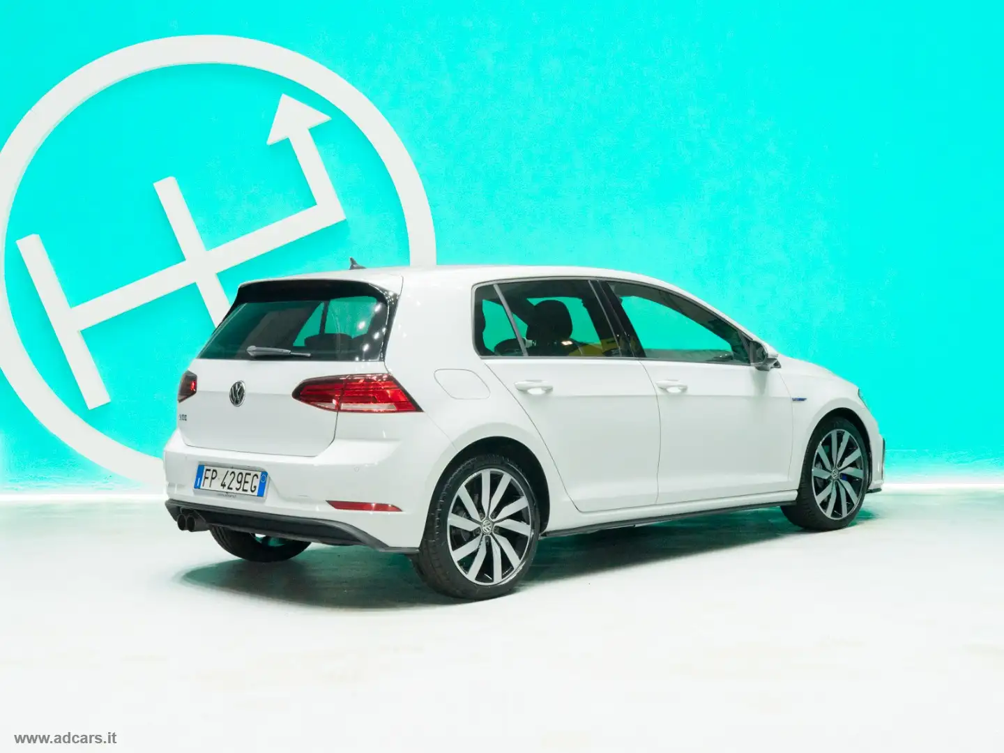 Volkswagen Golf GTE GTE 1.4 TSI DSG 5p. Plug-In-Hybrid *TETTO PANORAMI Blanc - 2