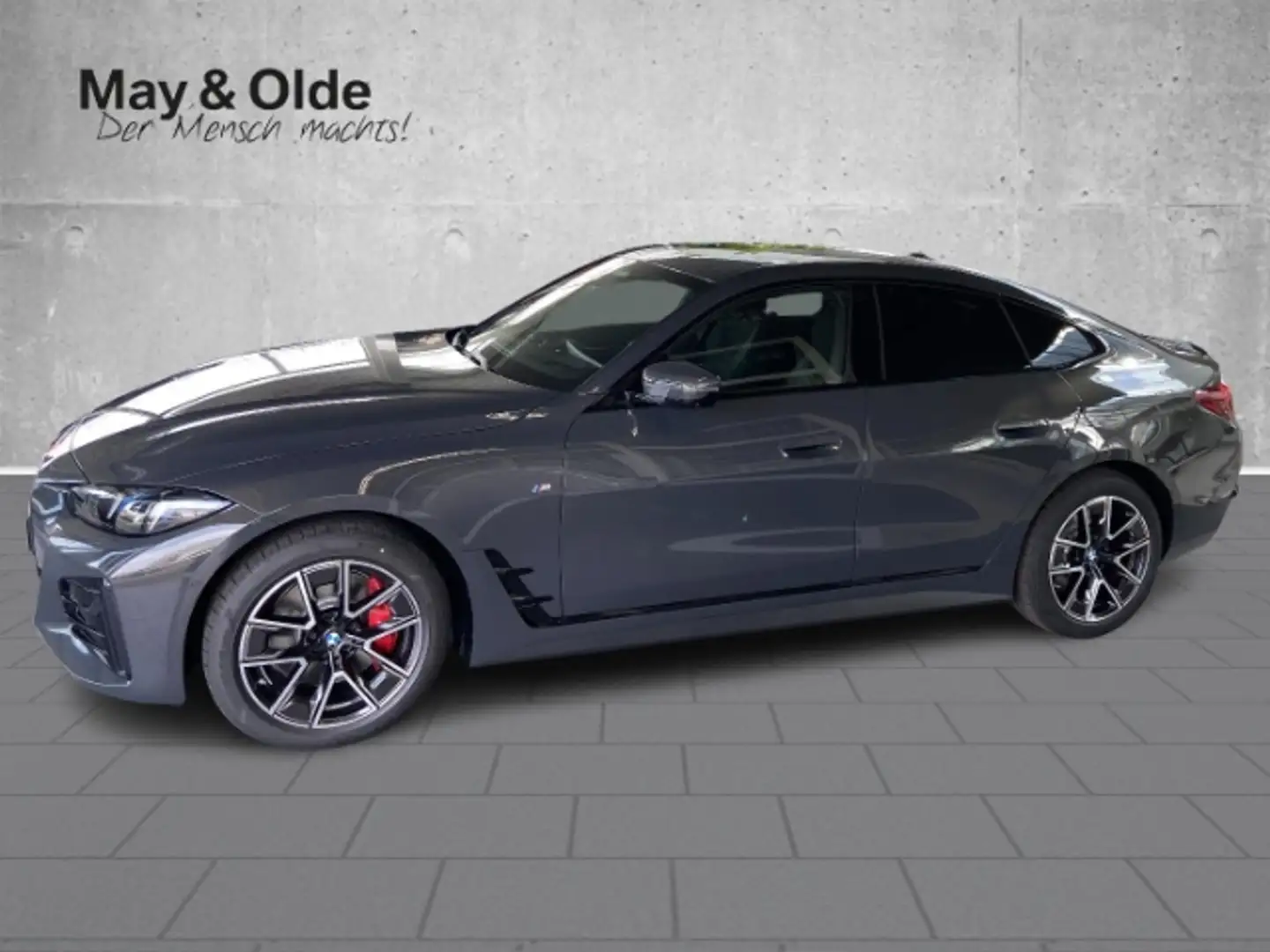 BMW i4 xDrive40e Gran Coupe M-Sportpaket 360 Grad Kamera Grau - 2