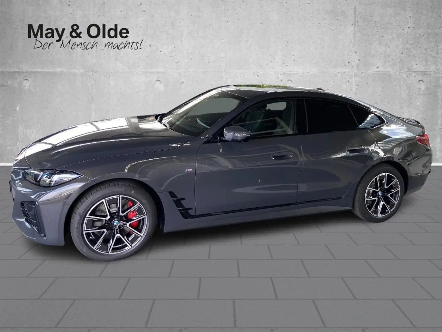 BMW i4 40 xDrive Gran Coupe M Sport 360 LED PA Navi HUD P Grau - 2