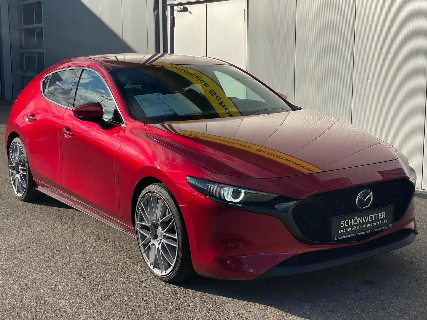 Mazda 3 SKYACTIV-G M-Hybrid SELECTION Rood - 1