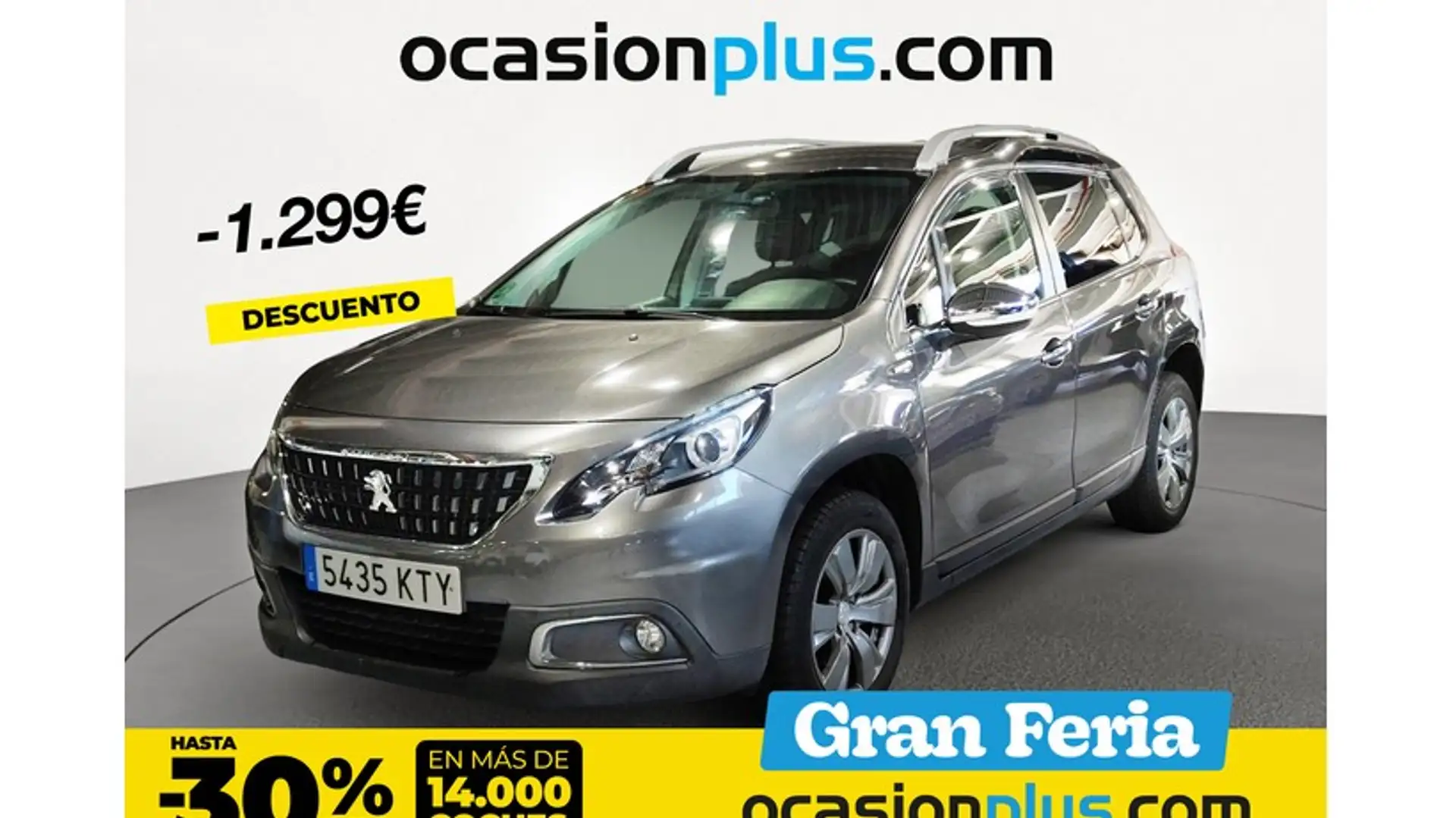 Peugeot 2008 1.5 BlueHDI S&S Style 100 Plateado - 1
