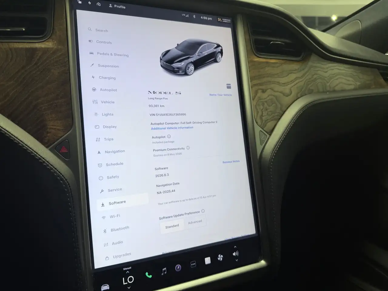 Tesla Model S снимка Tesla Model S