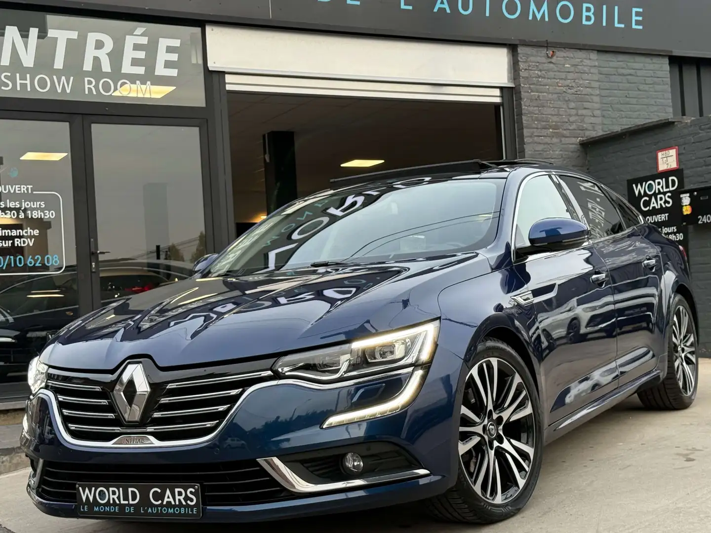 Renault Talisman 1.6DCi INITIAL PARIS / BOITE AUTO / TOIT PANO FULL Bleu - 1