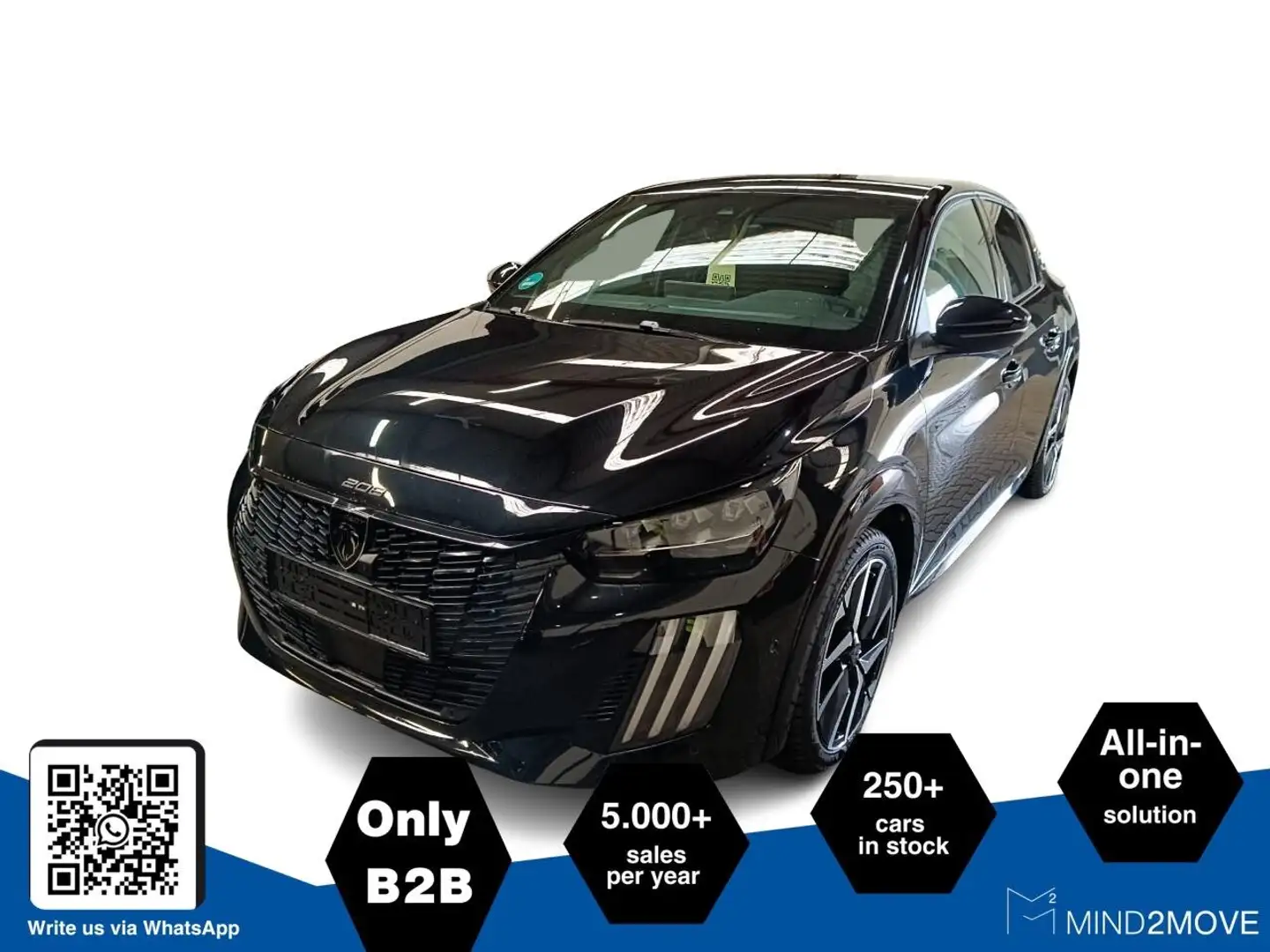 Peugeot 208 (e-) GT Schwarz - 2