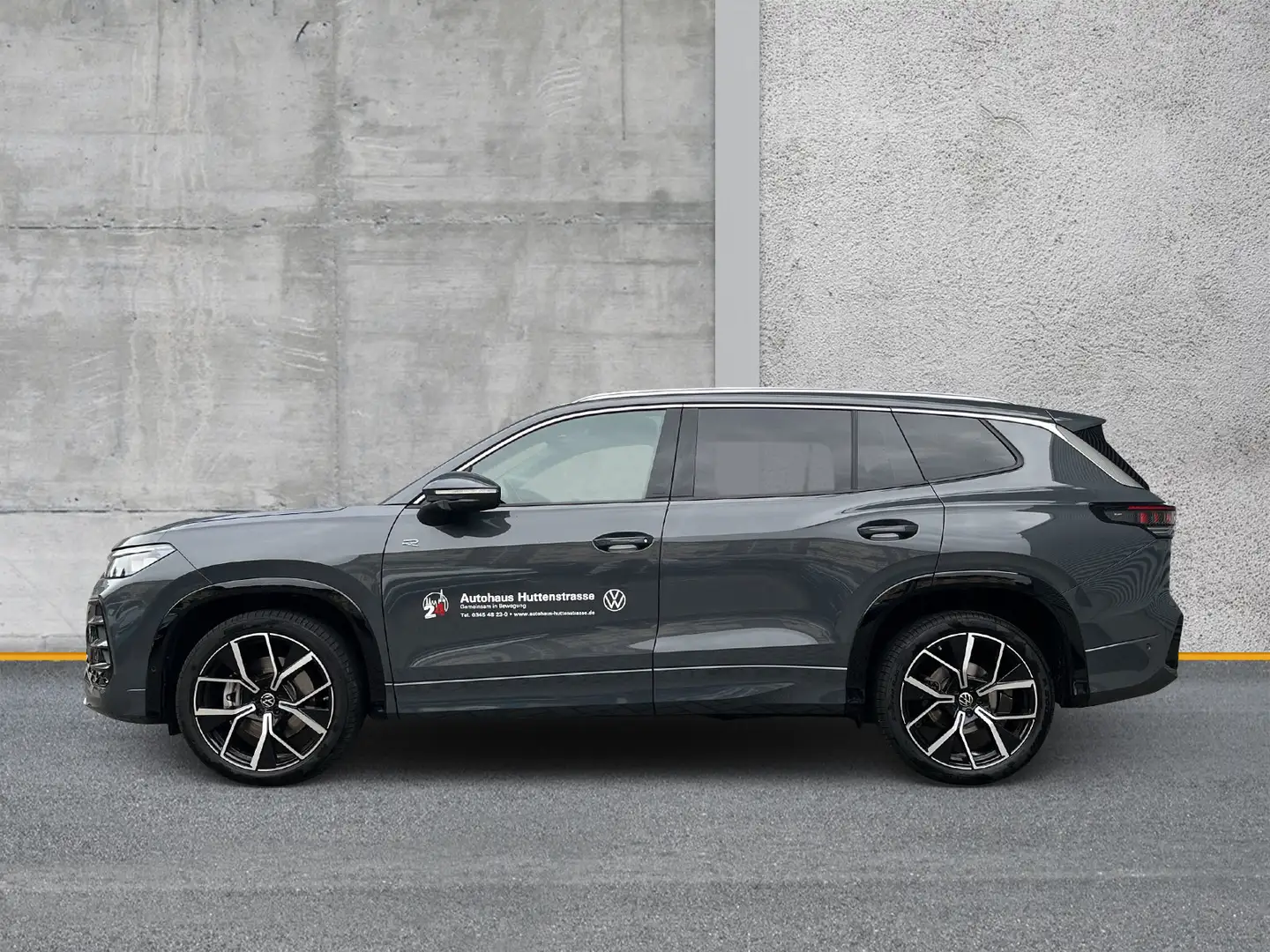 Volkswagen Tayron 2.0 TDI DSG 4M R-Line MATRIX STANDHZG PANO AHK Grau - 2