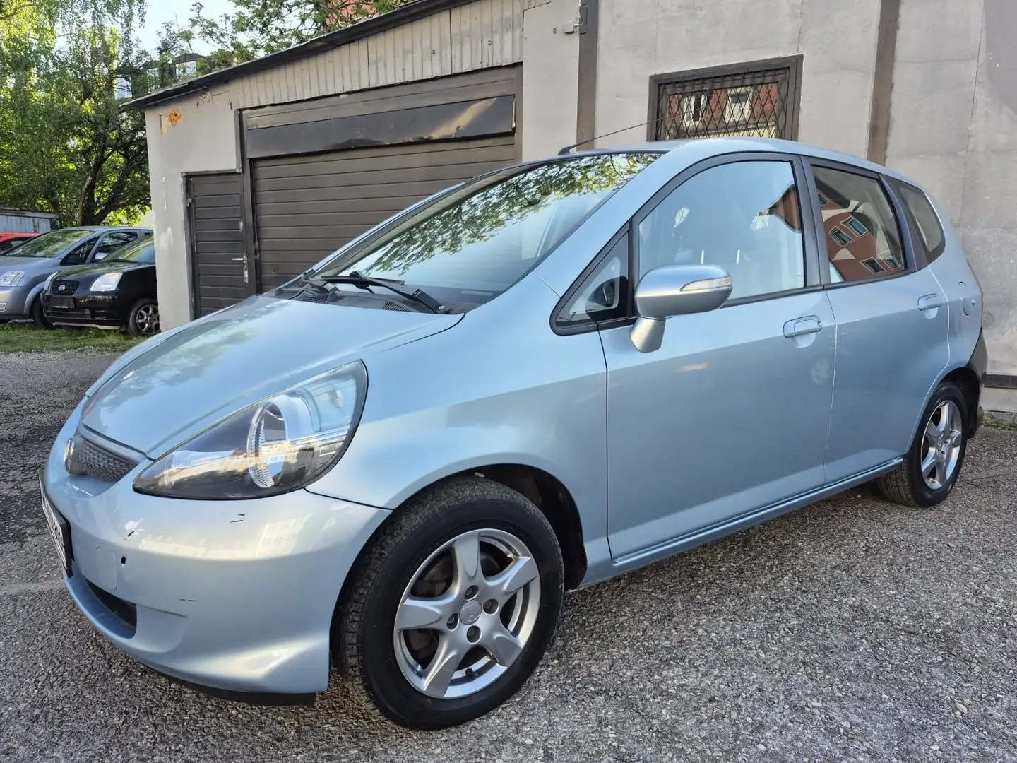 Honda Jazz 1.4 LS Klima Android Auto TÜV Multifunk Bleu - 1