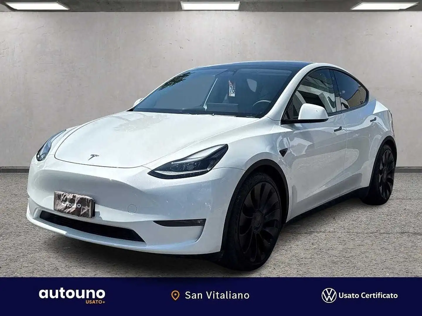 Tesla Model Y 2021 Model Y Performance Dual Motor awd Bianco - 1