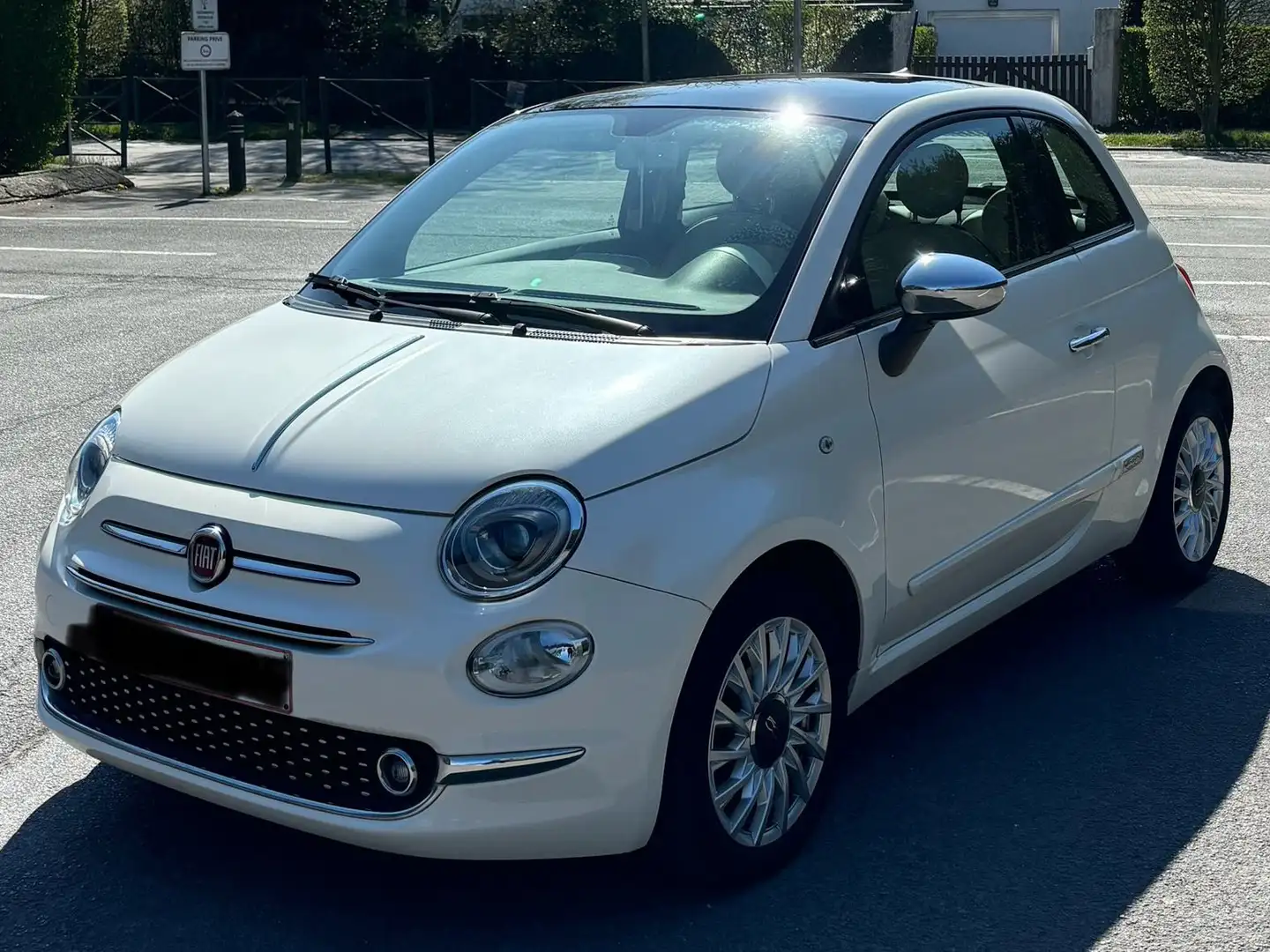 Fiat 500 500 1.2i Pop Blanc - 2