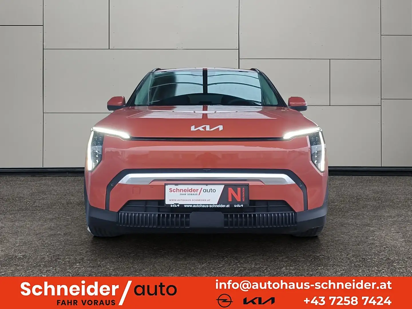 Kia EV3 FWD 81,4kWh Long Range Earth plus mit Style Pak... Orange - 2