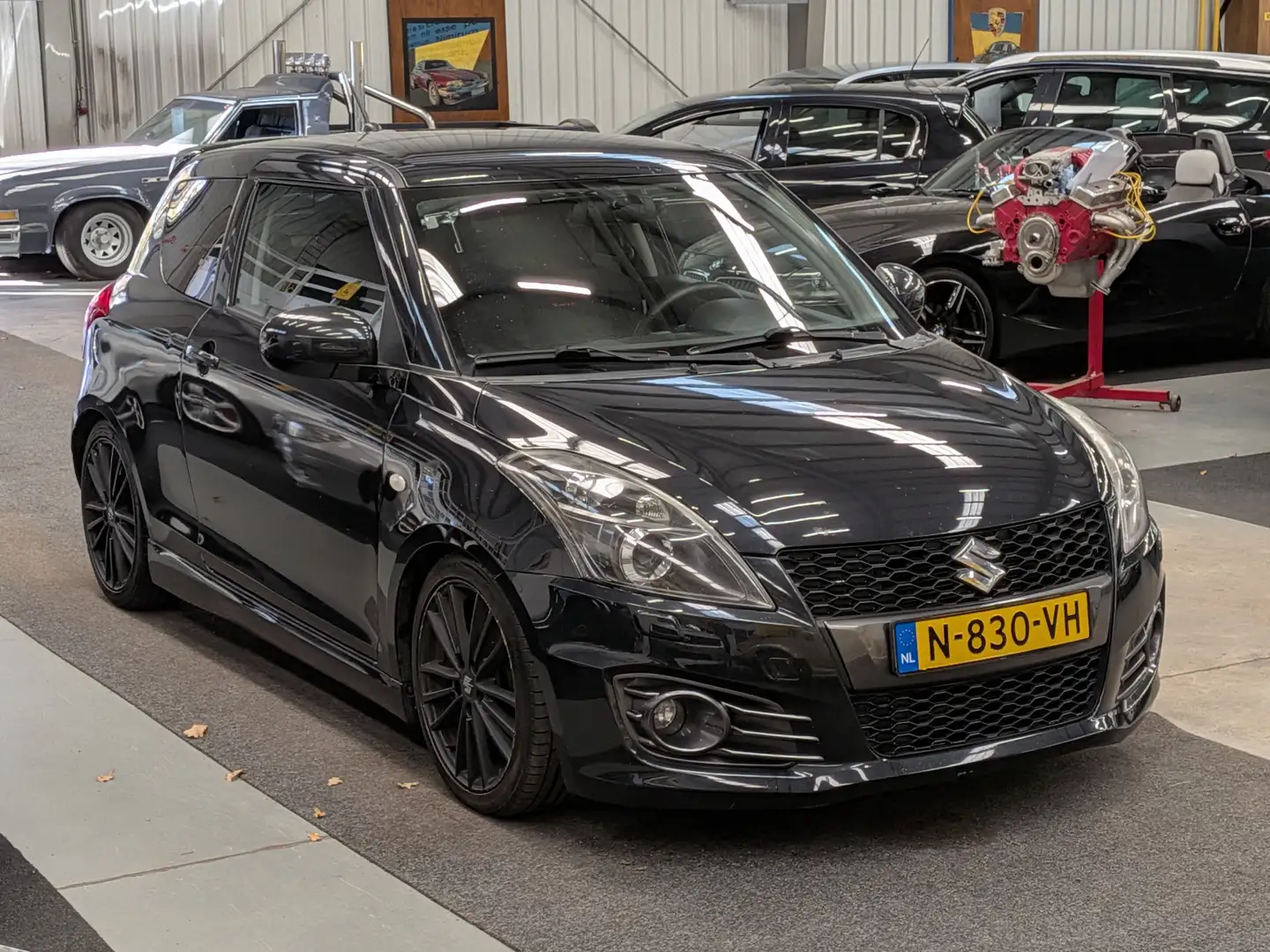 Suzuki Swift 1.6 Sport Airco, Cruise Control, Stuurbekrachtigin Noir - 2