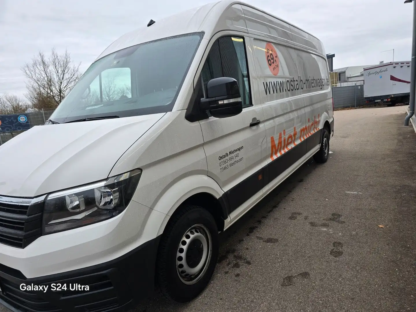 Volkswagen Crafter L3 H 3,Kamera ,Navi nur mit APP Weiß - 2