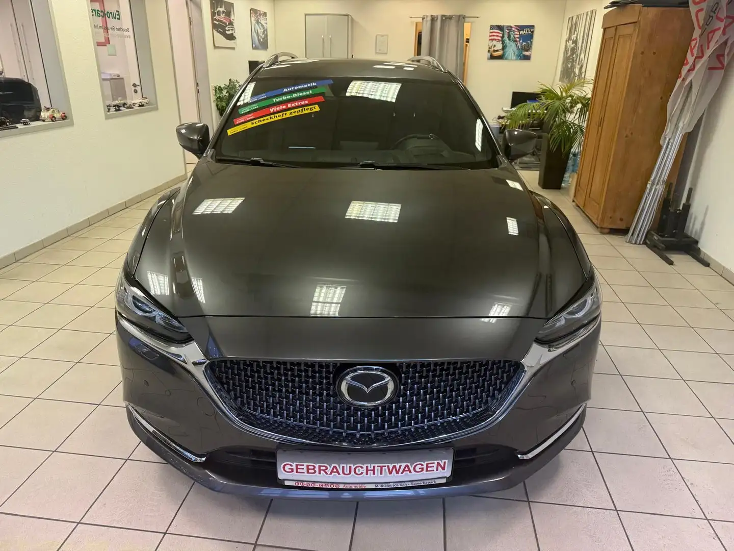 Mazda 6 Kombi Sports-Line / LED/NAVI/LEDER/KAMERA Gris - 2