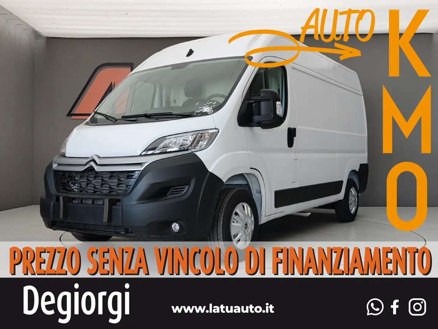 Citroen Jumper 2.2 BLUEHDI 140CV L2 H2  ( PACK LOOK , PACK CITY) Bianco - 1