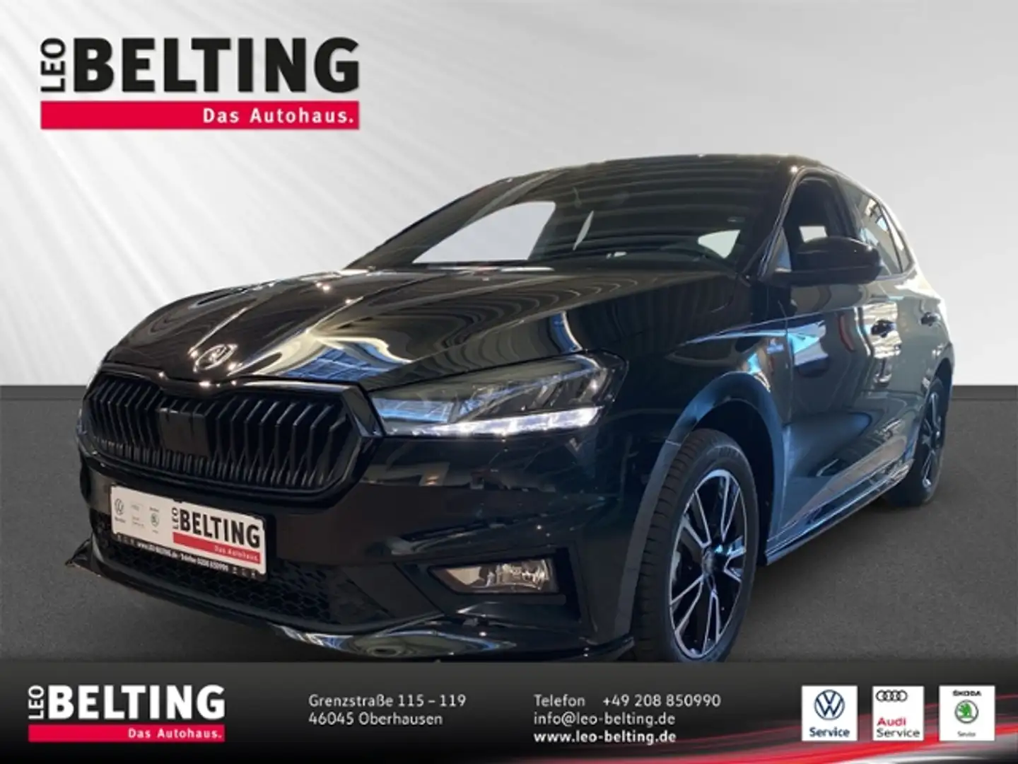 Skoda Fabia Monte Carlo 1.0 TSI DSG SmartLink ACC Keyless 5J Noir - 1