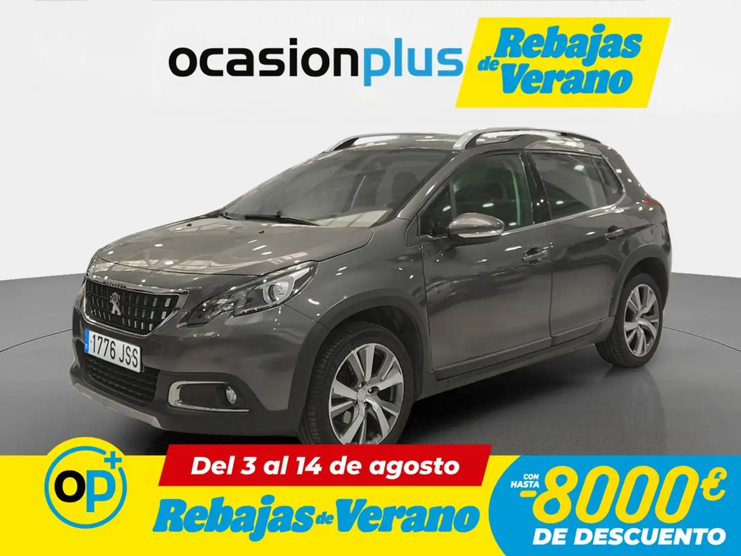 Peugeot 2008 1.6 BlueHDI S&S Allure 120 Gris - 1