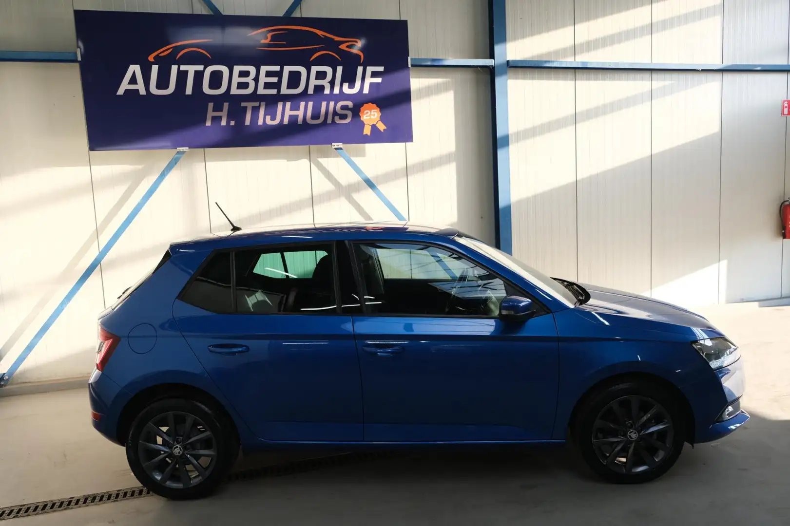 Skoda Fabia 1.0 TSI Business Edition - N.A.P. Airco, Cruise, C Blauw - 2