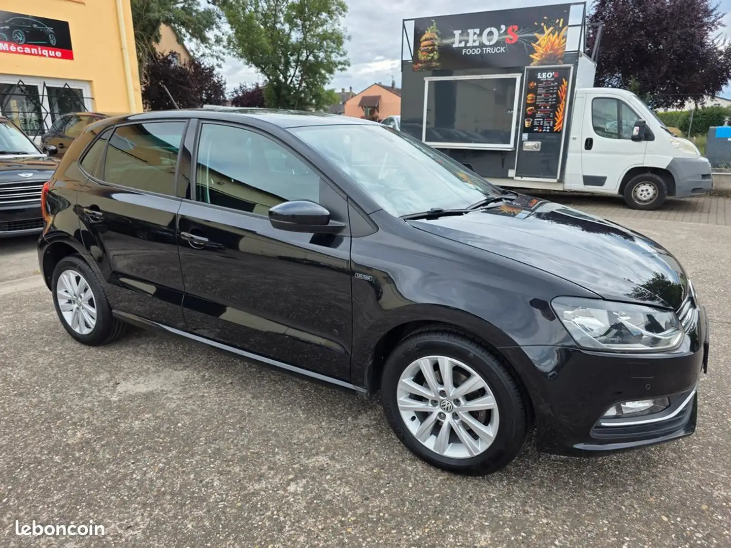 Volkswagen Polo V 1.4 TDI 90ch Lounge 5p Noir - 1
