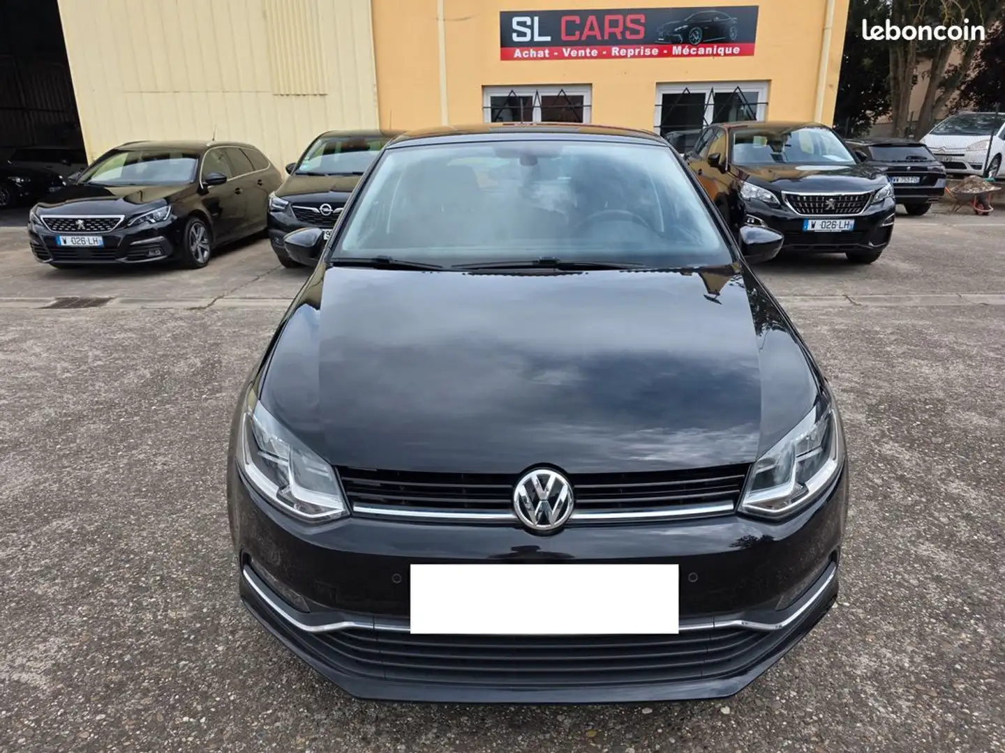 Volkswagen Polo V 1.4 TDI 90ch Lounge 5p Noir - 2