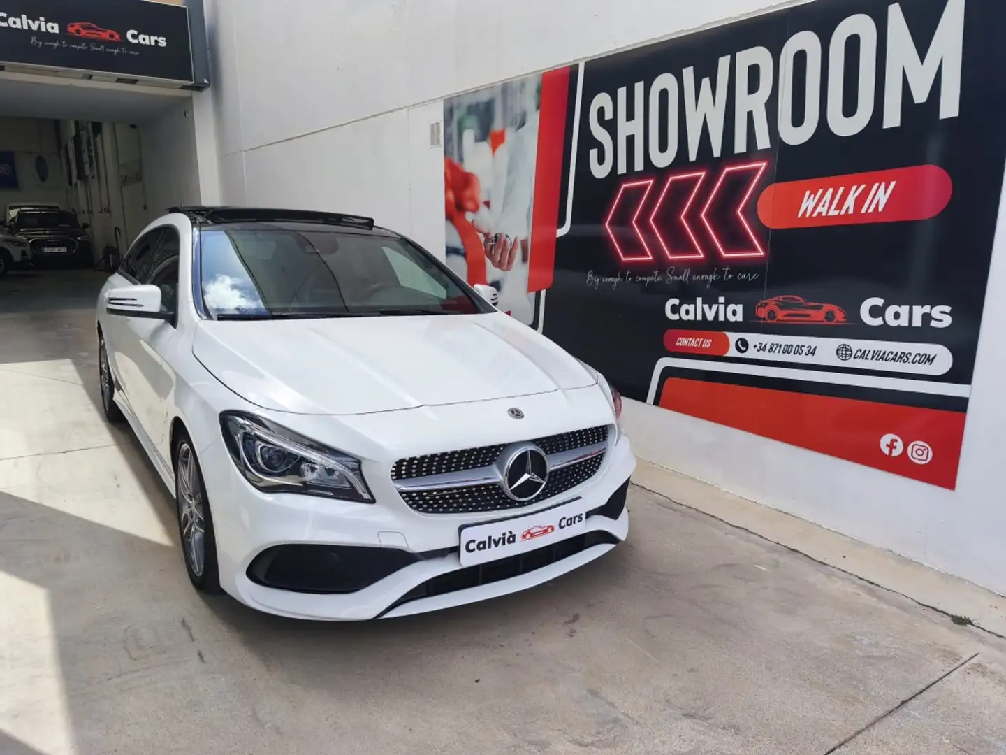 Mercedes-Benz CLA 220 Shooting Brake 220d 7G-DCT Blanc - 1