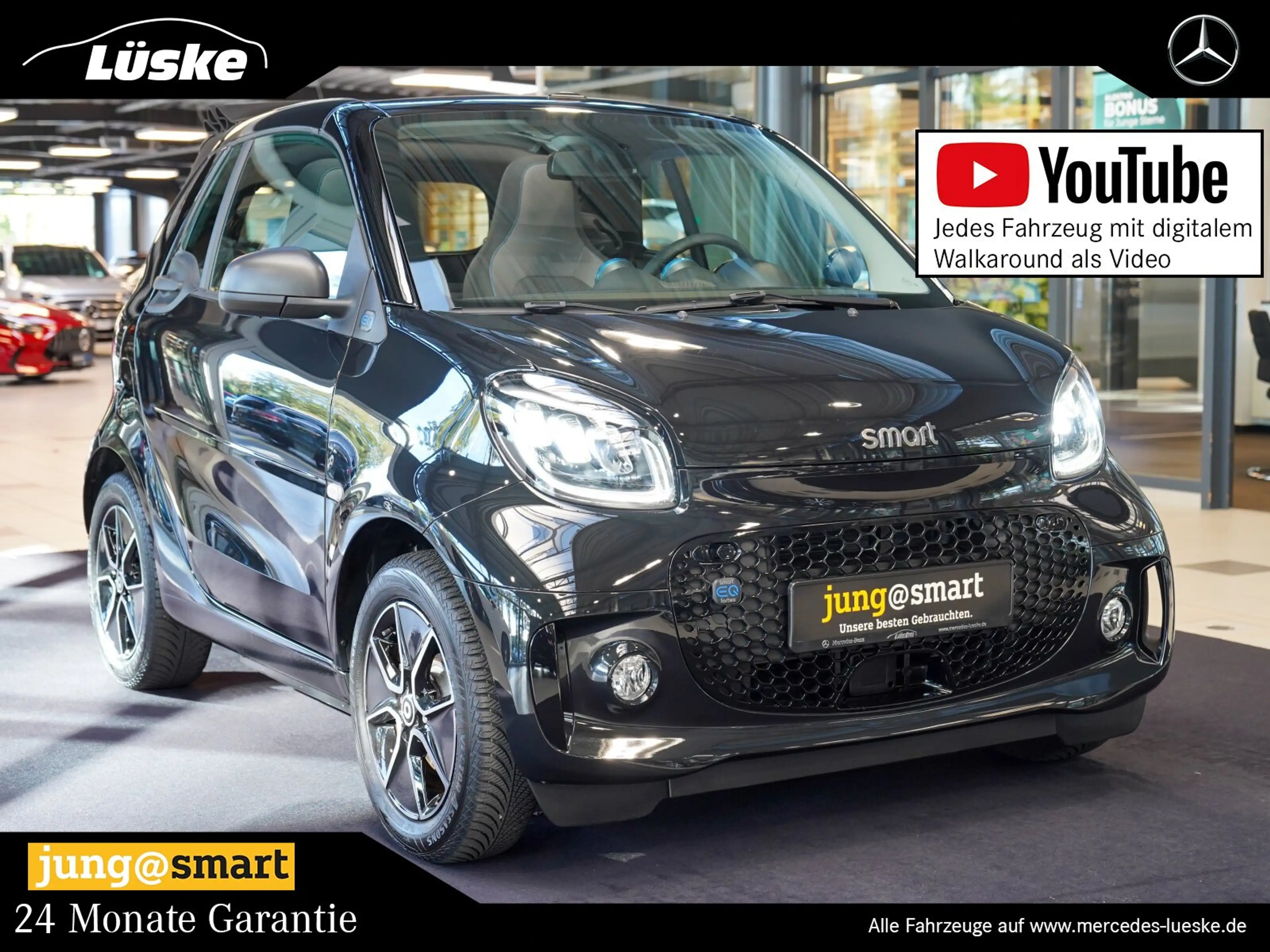 smart forTwo EQ cabrio passion Ganzjahresreifen DAB