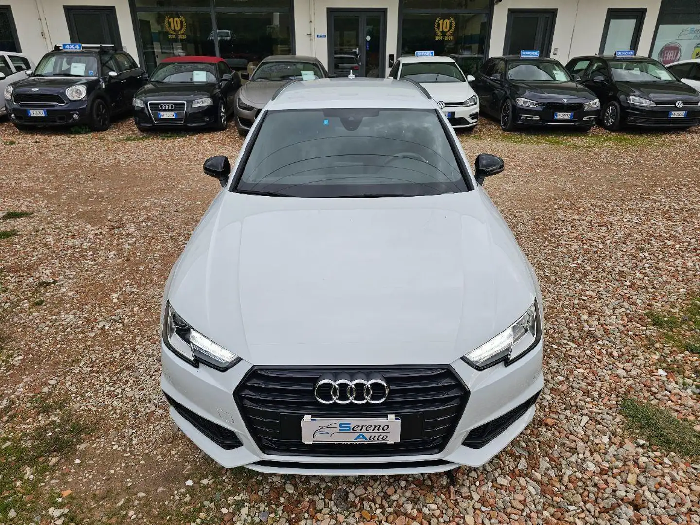 Audi A4 35 TDI S tronic S line edition Blanc - 2