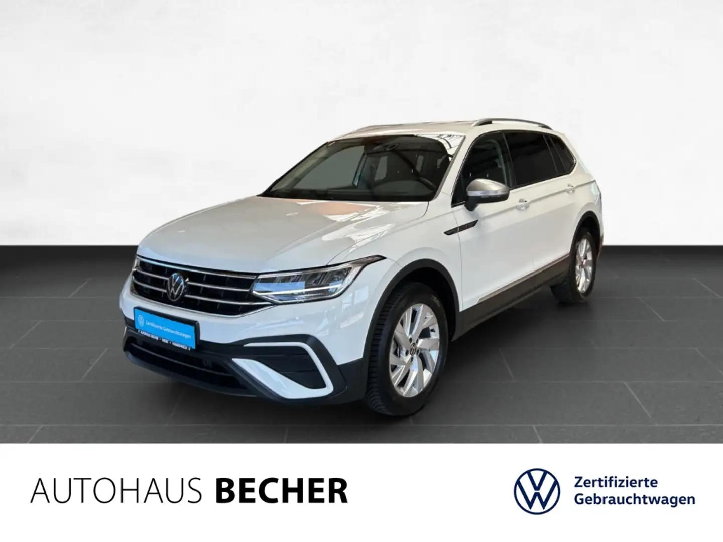 Volkswagen Tiguan Allspace 1.5 TSI DSG Life /AHK/7-Sitzer Weiß - 1