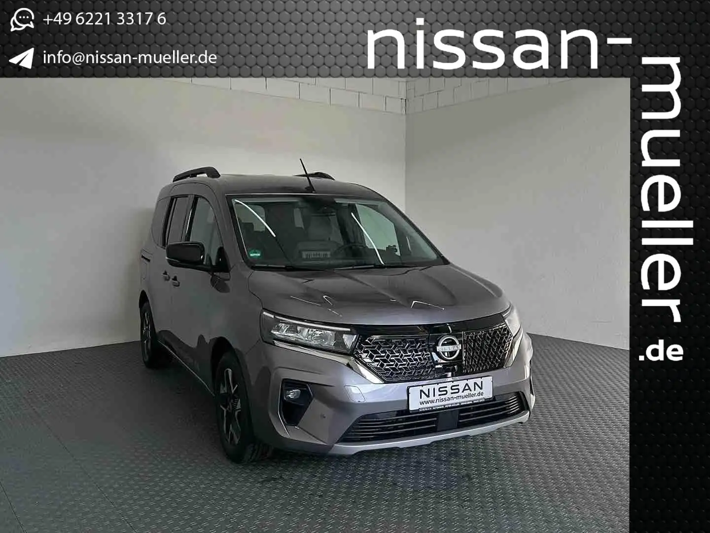 Nissan Townstar EV Kombi Tekna L1 45kWh CCS Winterpaket Gris - 1