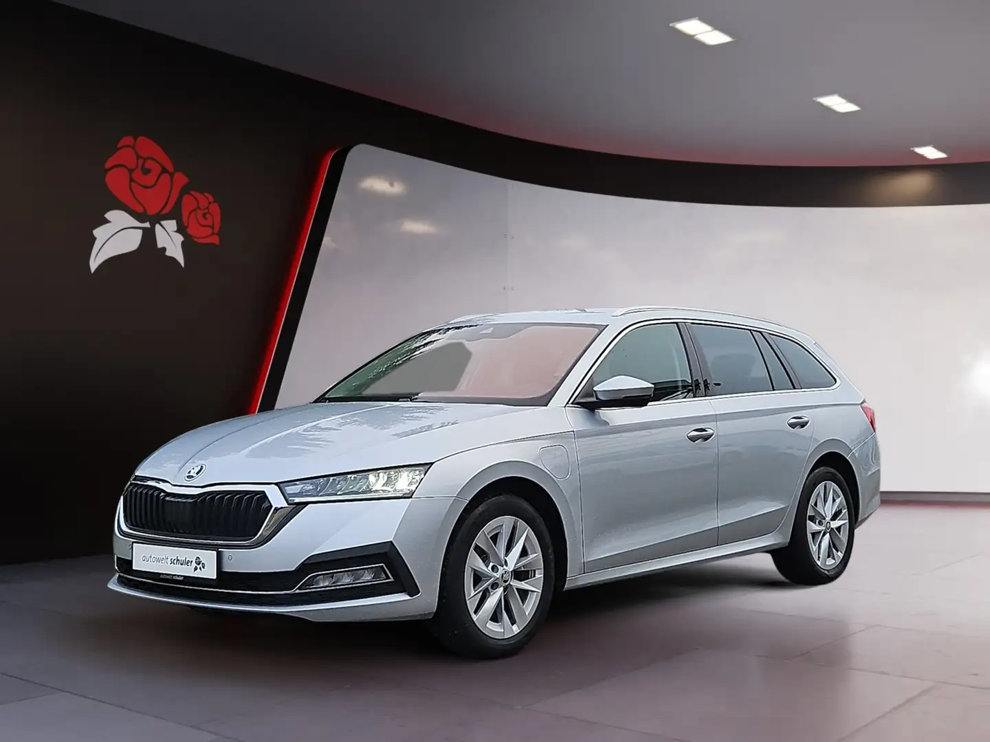 Skoda Octavia Combi iV 1,4 DSG Style Hybrid Navi Silber - 2