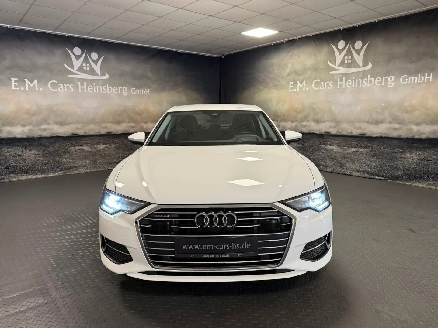 Audi A6 Lim. 50 TFSI e quattro Sport Business AHK 1.H Blanc - 2