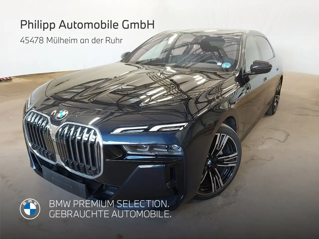 BMW 740 d xDrive M Sport PanoSky StHzg Autobahnas 21z — миниатюра 1