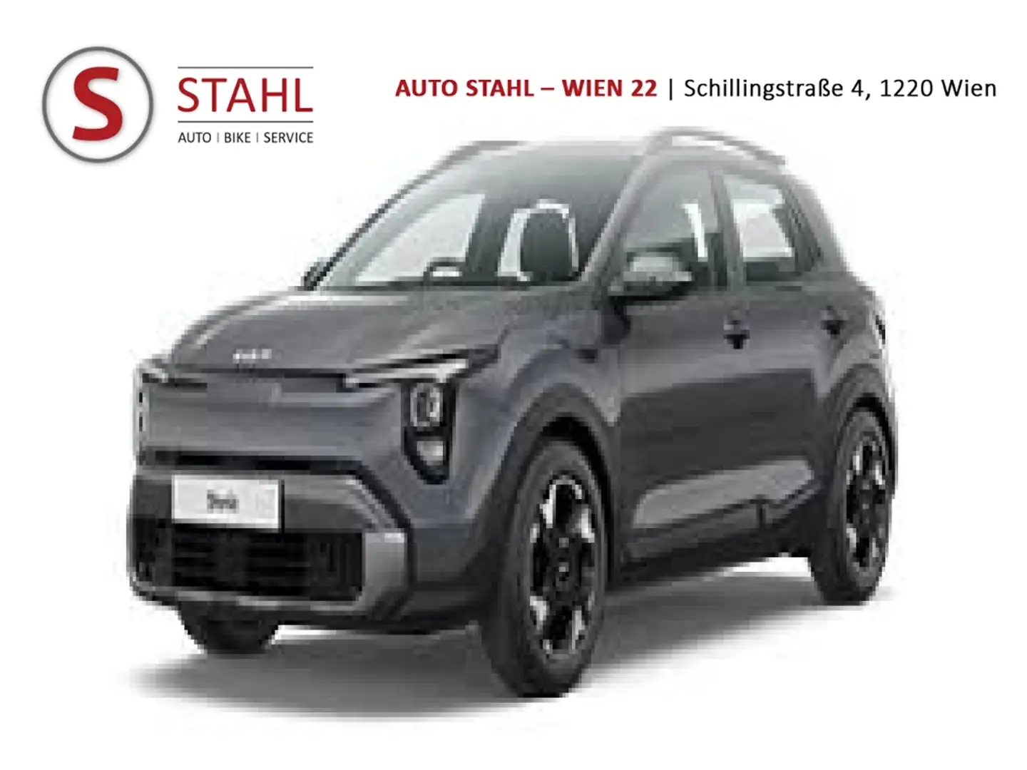 Kia Stonic 1,0 TGDI GPF ISG Silber/MT6/100/MY26|Stahl W22 Grau - 1