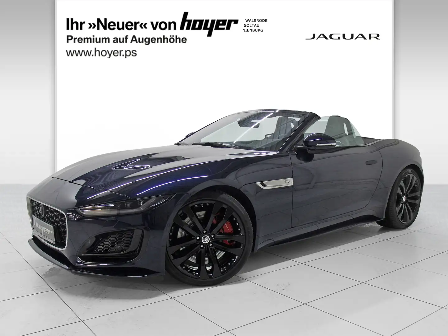 Jaguar F-Type Cabriolet P450 AWD Aut. 75 DAB LED RFK Blau - 2