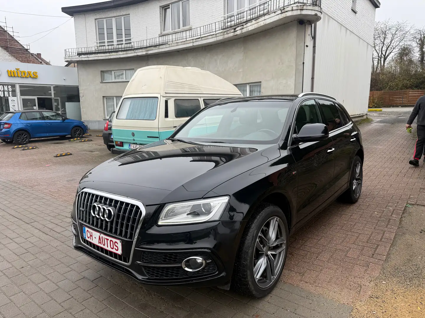 Audi Q5 2.0 TDi ‼️ S lLINE ‼️PRIX TVA COMPRIS - E Noir - 1