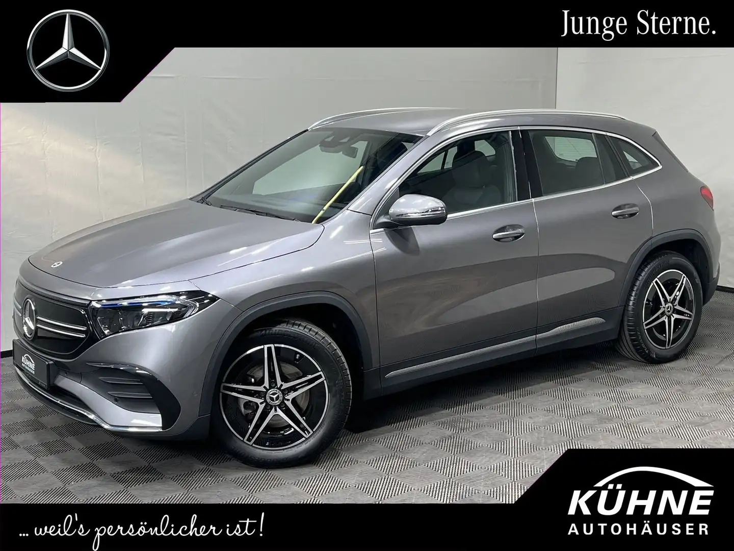 Mercedes-Benz EQA 300 4MATIC AMG +Kamera+EasyPack+Totwinkel+18 Gris - 1