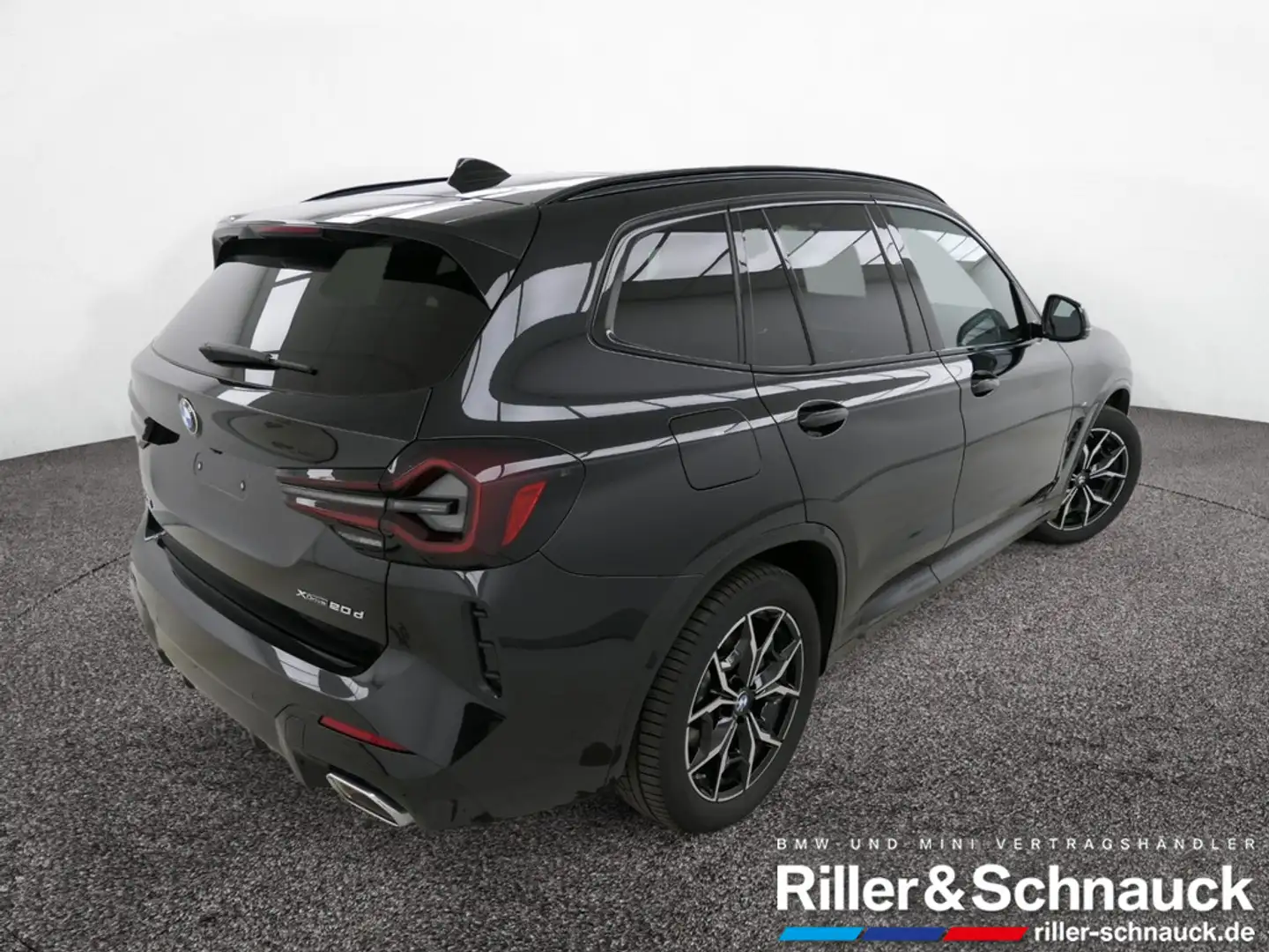 BMW X3 xDrive20d M Sport LASER+AHK+PANO+HUD+HK Schwarz - 2
