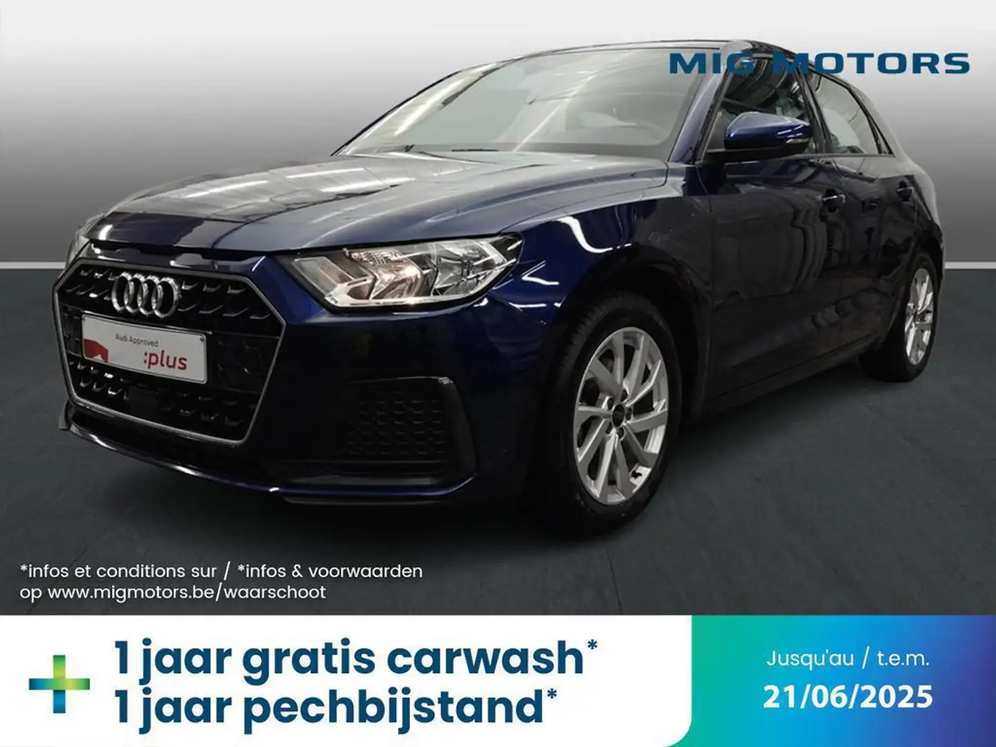 Audi A1 Sportback Audi A1 Sportback advanced 30 TFSI 81(11 Bleu - 1