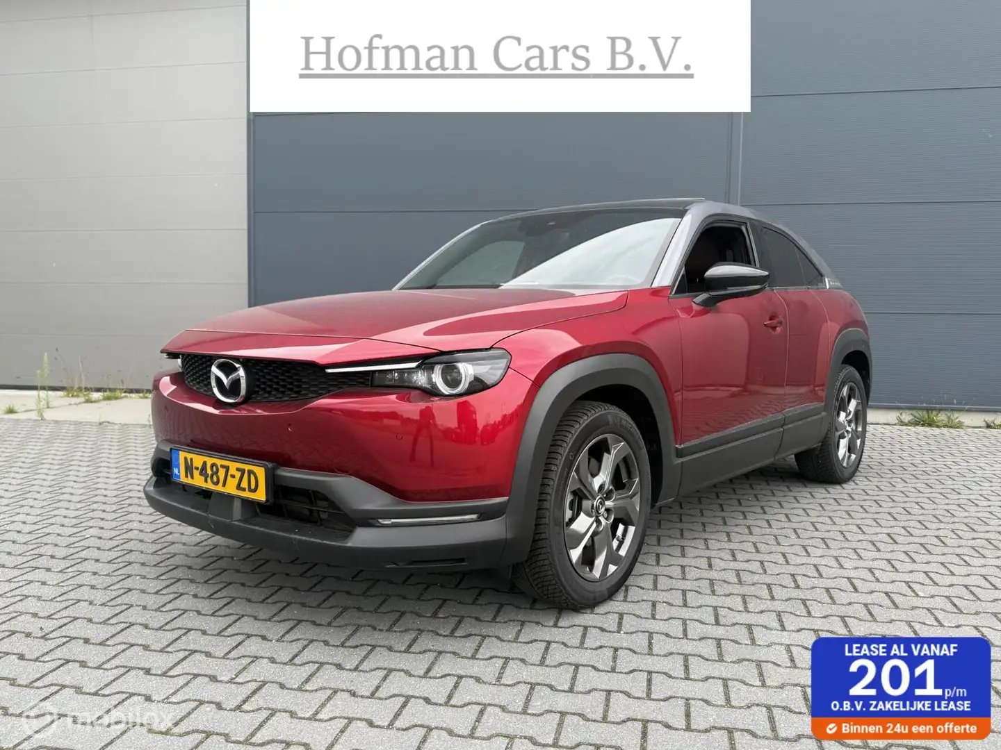 Mazda MX-30 e-SkyActiv EV 145 Schuifdak 360Camera HUD Exclusiv Roşu - 1