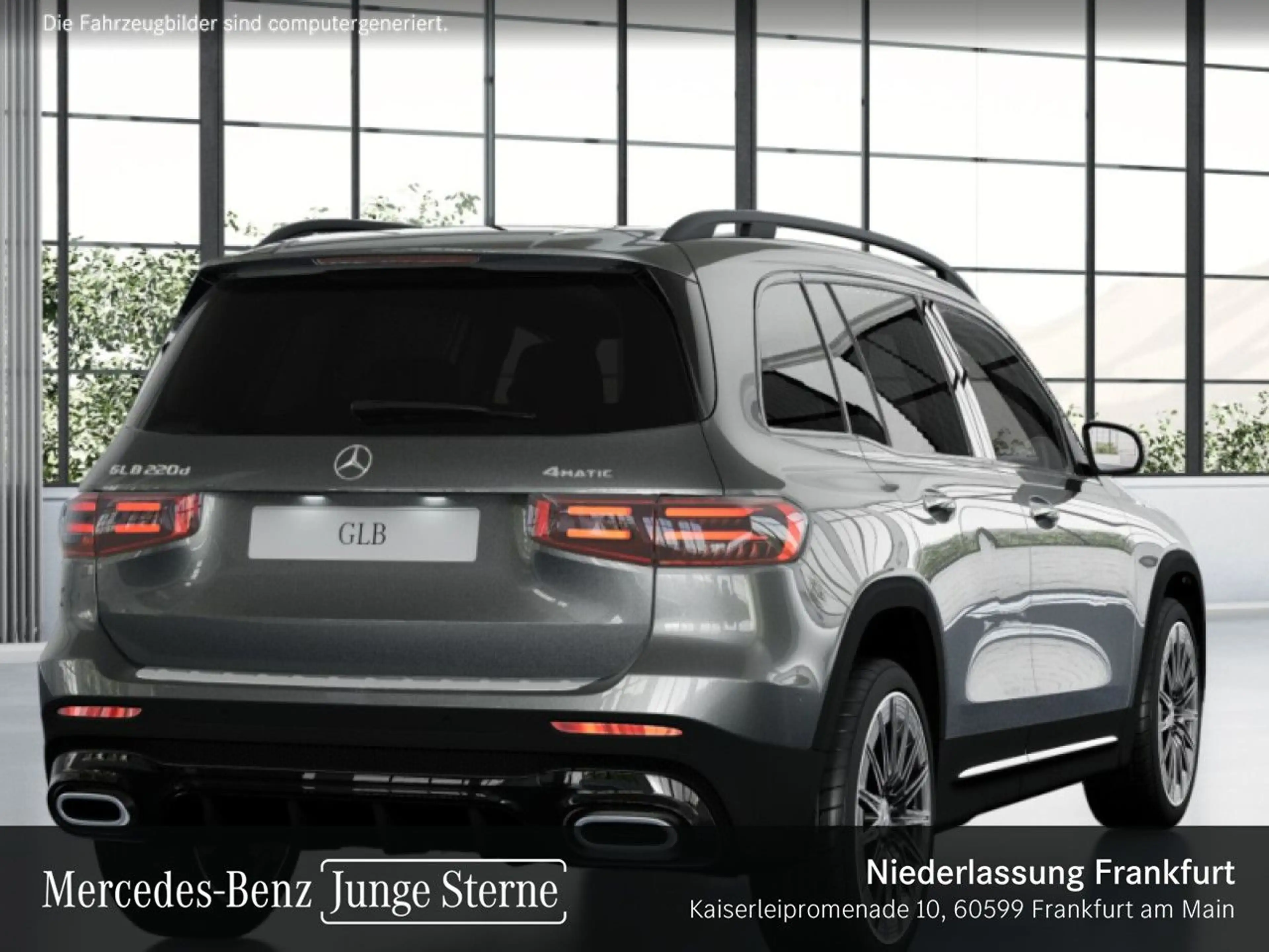 Mercedes-Benz GLB 220 d 4M AMG+NIGHT+PANO+360°+MULTIBEAM+STHZG — photo 4