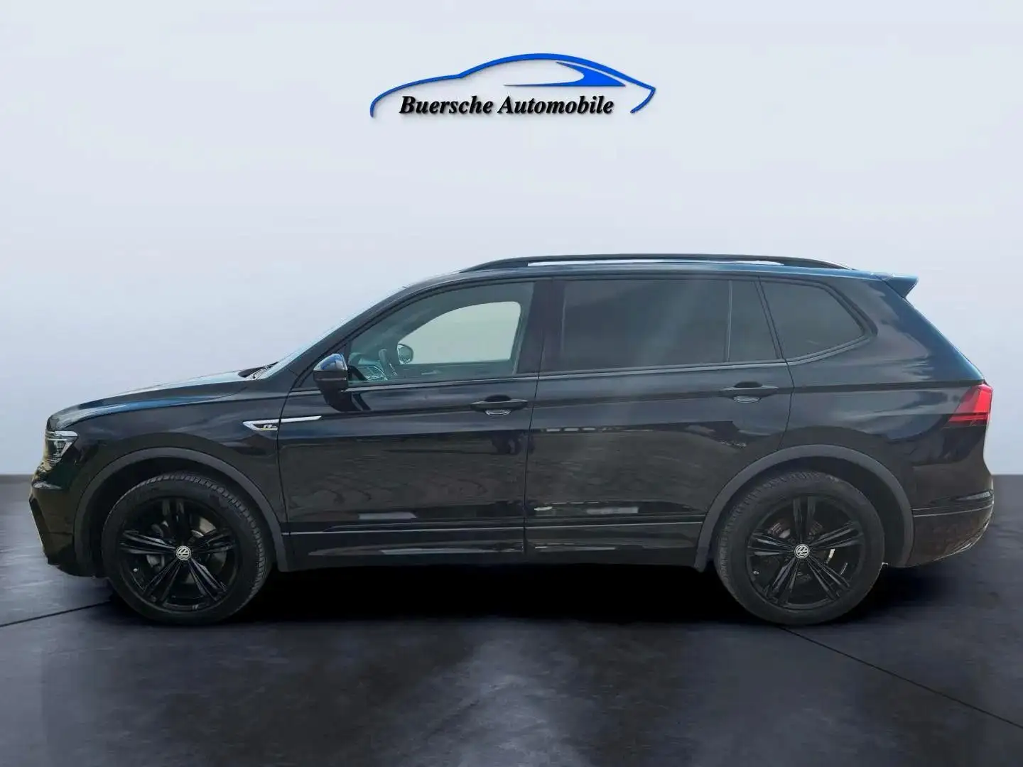 Volkswagen Tiguan Allspace R-Line Highline  7 Sitzer 74 Tkm Schwarz - 1