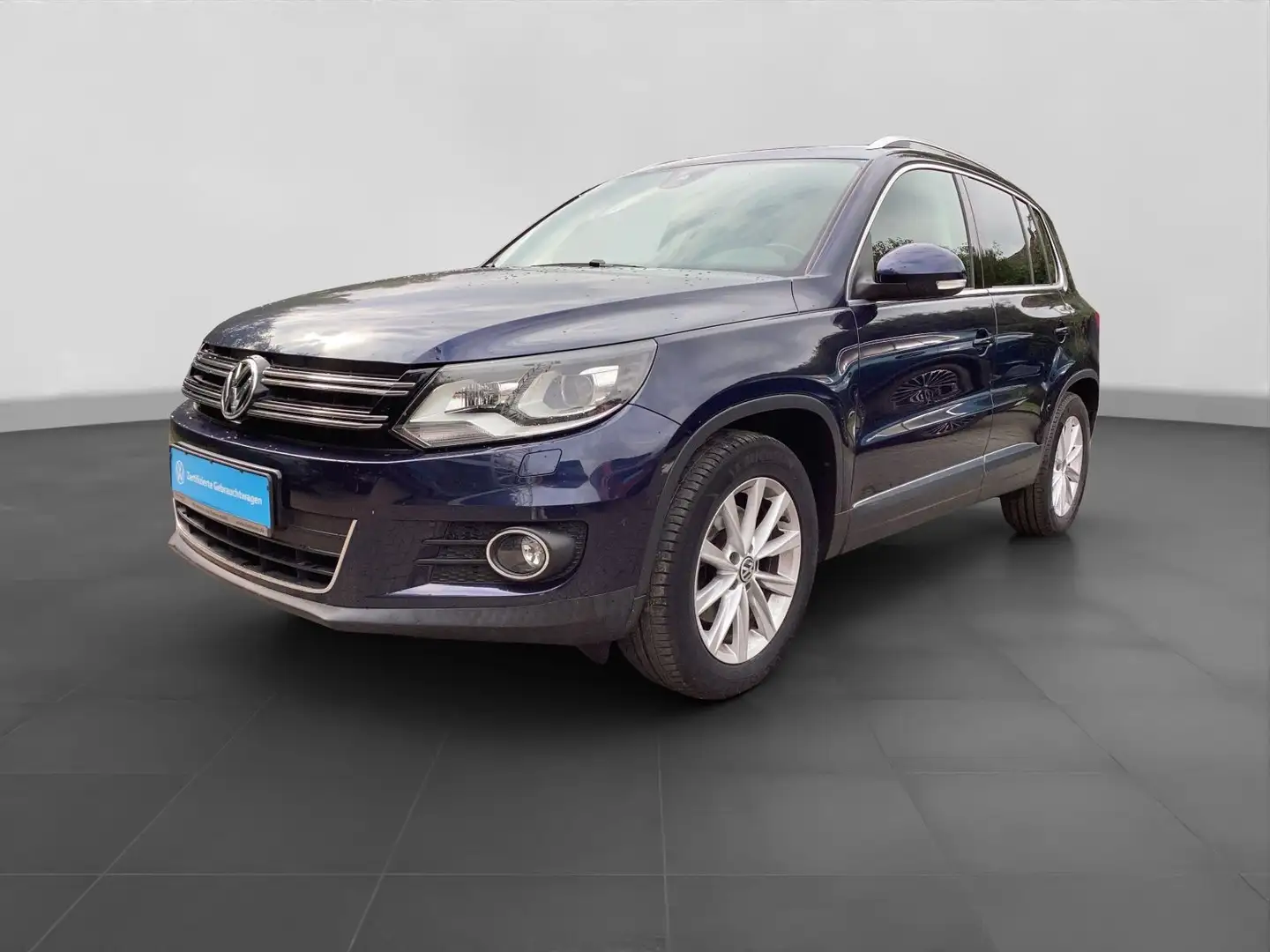 Volkswagen Tiguan 1.4 TSI DSG SPORT & STYLE SHZG PDC Azul - 2