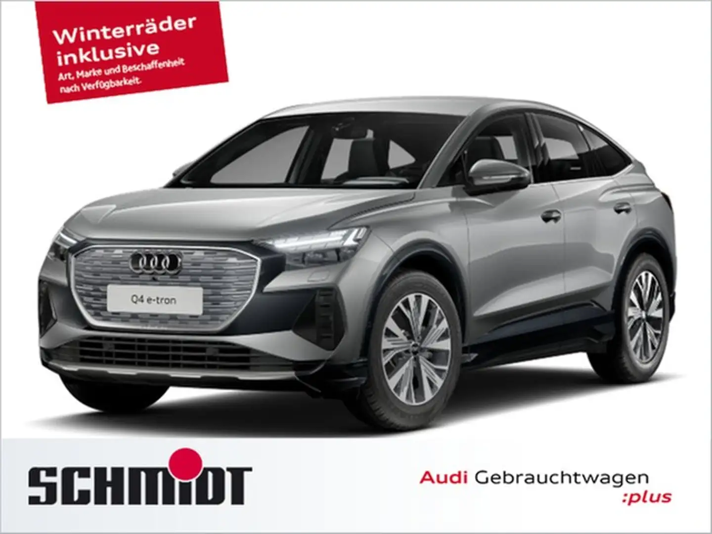 Audi Q4 e-tron Sportback 35 Advanced Matrix LED HuD Navi Pro K... Grau - 1